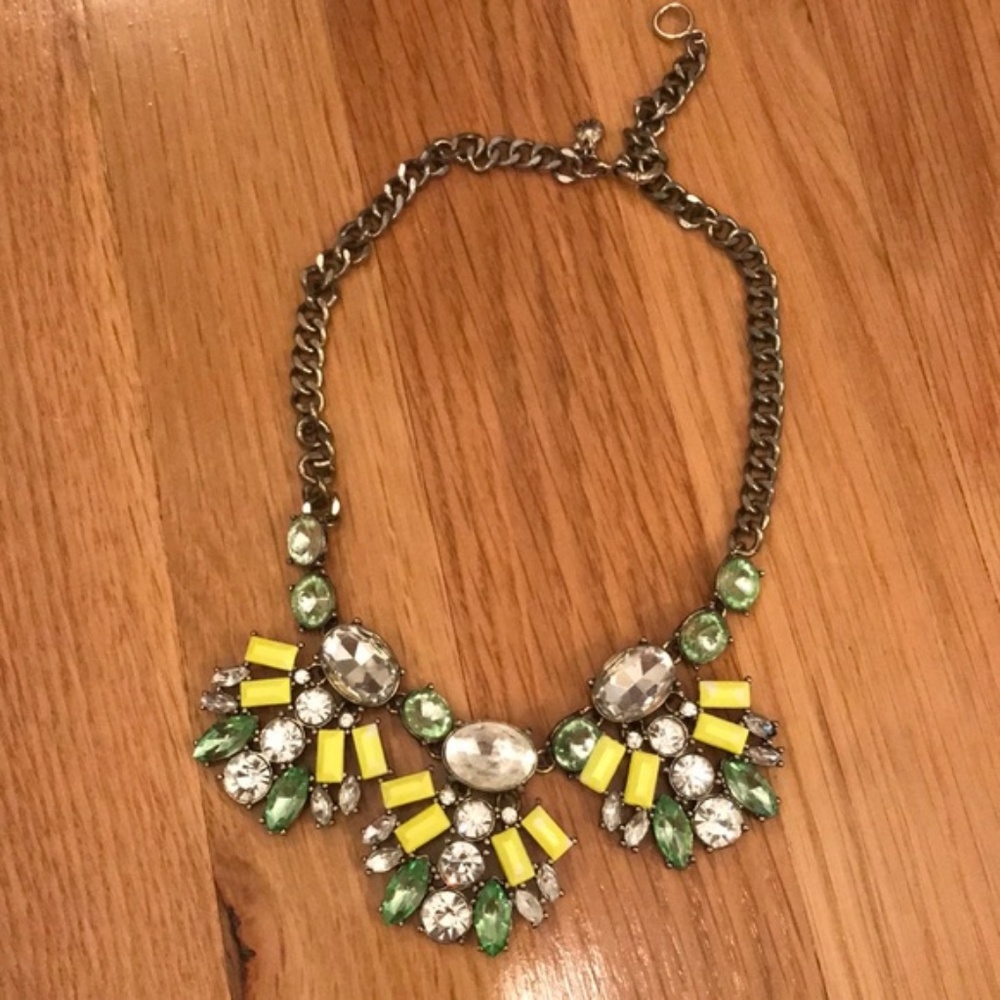 J crew Vintage looking statement necklace